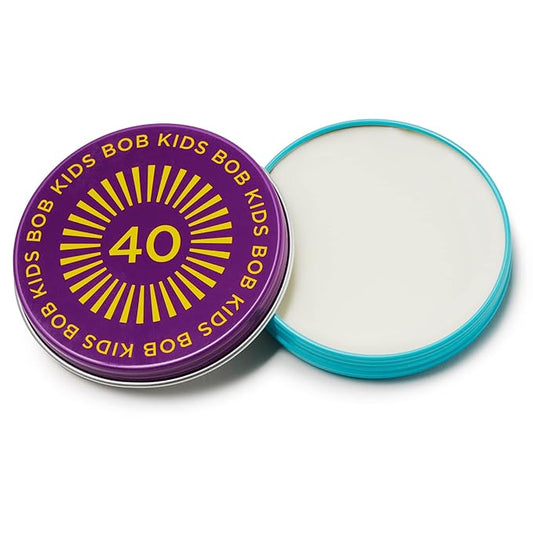 BOB KIDS Balm, SPF 40 Broad Spectrum Mineral Sun Protection, Hydrating, Perfect for Winter and Water Sports, Safe for Sensitive Skin, For All Ages-VivaGrace Women