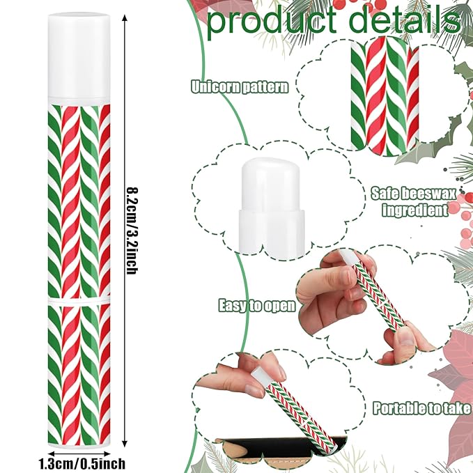 24 Pcs Bible verse Lip Balm Moisturizing 0.07 oz Lip Care Product Bulk Christian Gift with Inspirational Scripture for Women Faith Religious Happy Moment Praise Friend Teacher Worker Employee-VivaGrace Women