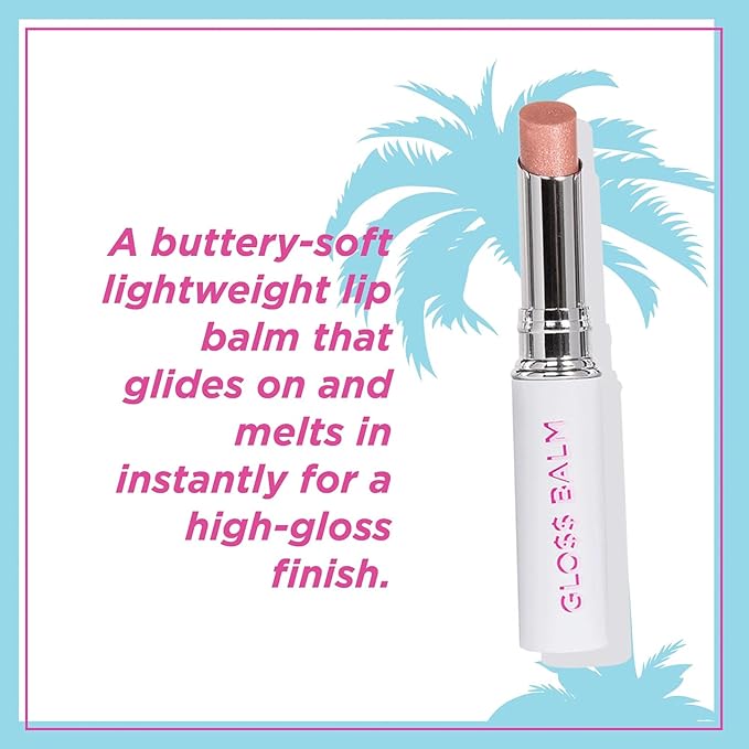 Petite ’n Pretty GLOW Makeup Set for Kids, Tweens and Teens - Includes Cheek & Highlighter Duo, Gloss Lip Balm, and Fully Feathered Volumizing Mascara - Clean Makeup, Made in the USA-VivaGrace Women