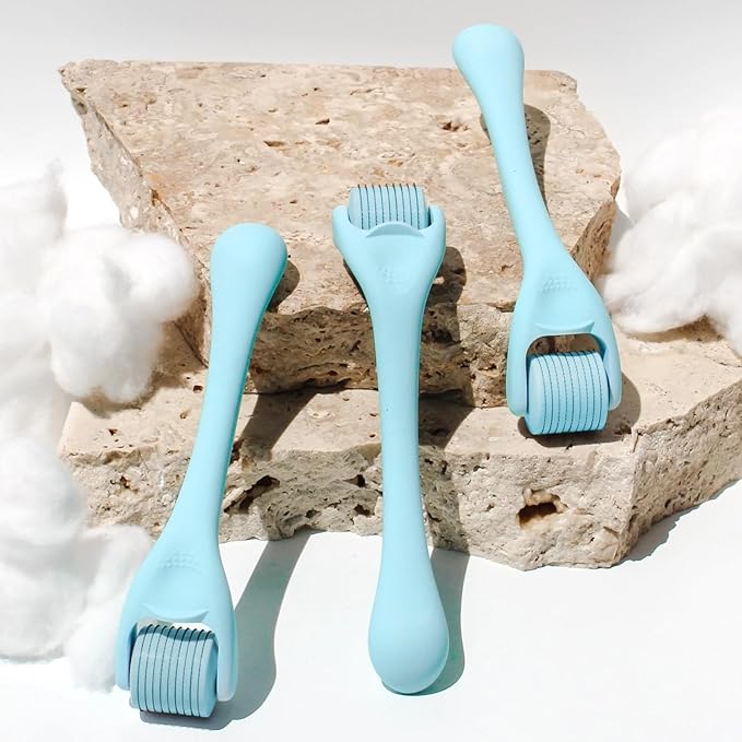 ROSELYNBOUTIQUE Microneedles Derma Roller for Hair Beard Facial Skin Men Women-VivaGrace Women