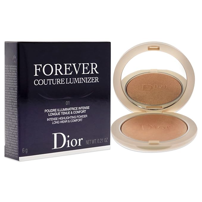 Christian Dior Forever Couture Luminizer - 01 Nude Glow Highlighter Women 0.21 oz-VivaGrace Women