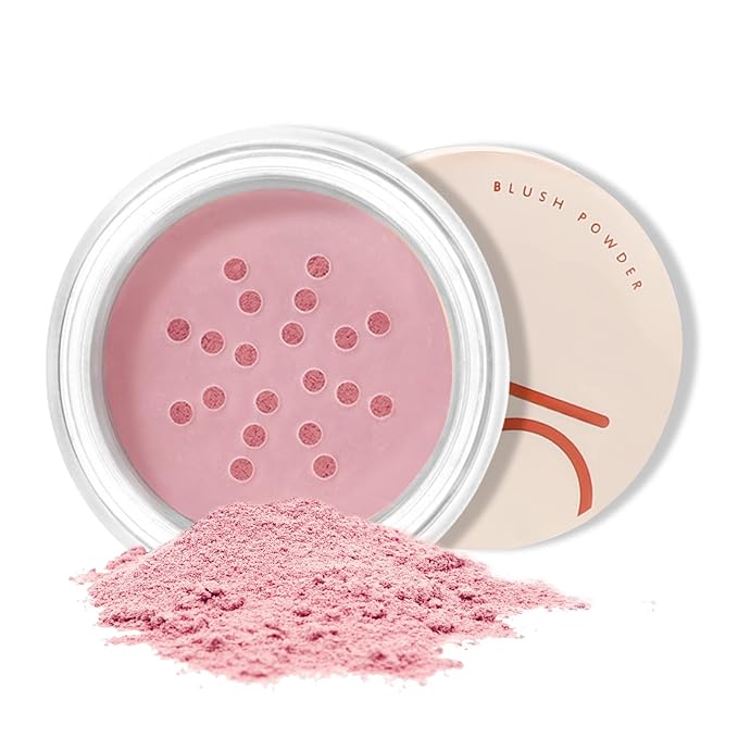 Boobeen Matte Blush Powder Makeup Loose Powder Face Blushes Single Color Blush Rouge Powder Natural Pink Blush for cheeks, Easily Blends, Smoothly with Satin Matte Look-VivaGrace Women