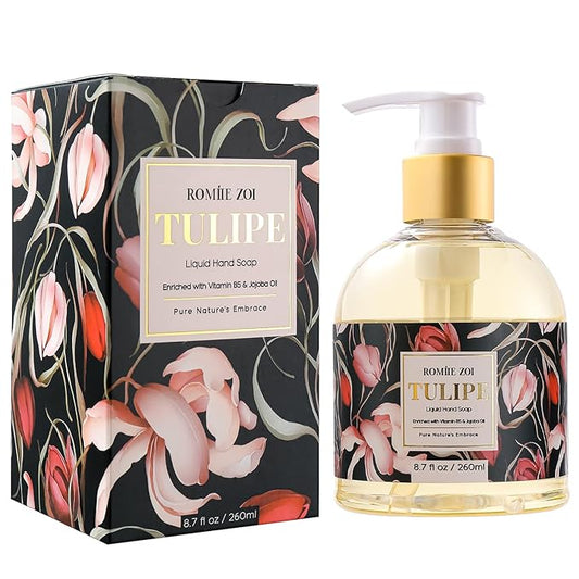 Liquid Hand Soap with Gift Box - Pure Nature's Embrace - Tulipure - 260ml/ 8.7 fl.oz