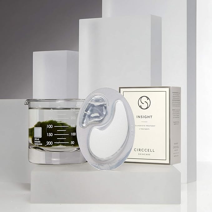 CIRCCELL Insight Collagen Eye Treatment Masks, collagen eye mask, eye bags treatment, under eye pads, 4 treatments-VivaGrace Women