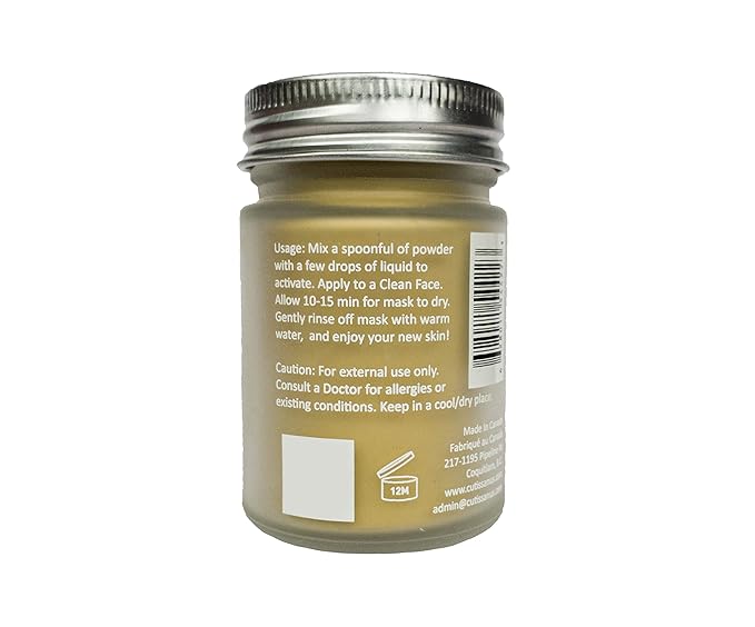 100% Natural Vitamin B Clay Exfoliating Face Mask 120g All Clay & No Water-VivaGrace Women