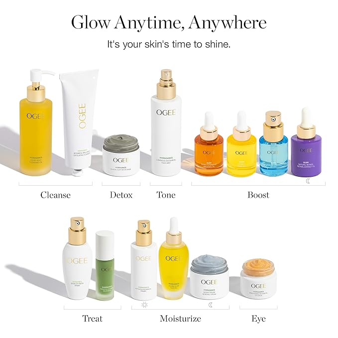 Ogee Jojoba Glow Face Oil – Organic & Natural, Moisturizing, Multi-Tasking Facial Treatment Oil (30ml)-VivaGrace Women