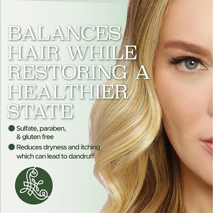 Luseta Shampoo and Conditioner Set with Tea Tree and Argan Oil for Oily Hair Clarifying, Fighting Dandruff Sulfate Paraben Free for Men and Women 2x16.9oz-VivaGrace Women