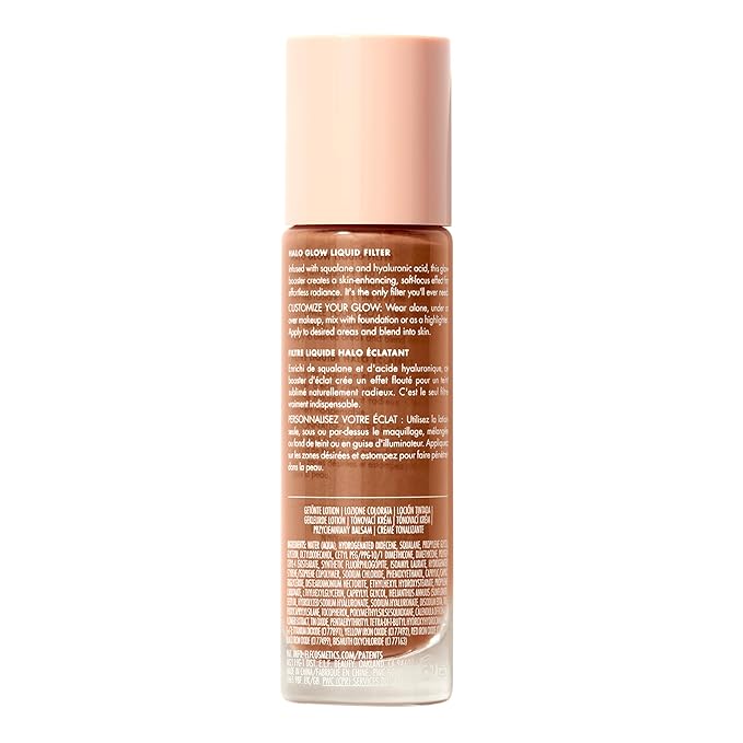 e.l.f. Halo Glow Liquid Filter, Complexion Booster For A Glowing, Soft-Focus Look, Infused With Hyaluronic Acid, Vegan & Cruelty-Free, 6 Tan/Deep-VivaGrace Women