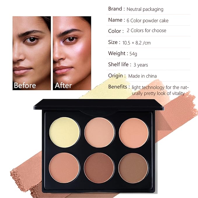 Multi-purpose Makeup Kit All-in-One Makeup Gift Set Colours Mix Eyeshadow Concealer Lip Gloss Pressed Powder and Powder Blusher Cosmetic Makeup Palette Set Kit #091-VivaGrace Women