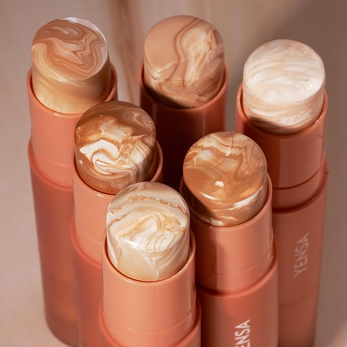 YENSA Super Serum Silk Foundation Stick - Full Coverage Foundation, Contour, Concealer, Bronzer All-In-One 100 mL / 3.5 oz (Fair 1)-VivaGrace Women