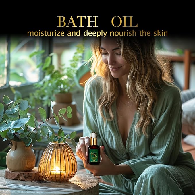 Bath & Body Gift Basket for Mothers Day - 10-Piece Eucalyptus Luxury Spa Set for Women & Men, Relaxation, Aromatherapy Ideal for Christmas, Father’s Day, Birthday with Shower Gel & More for Her & Him-VivaGrace Women