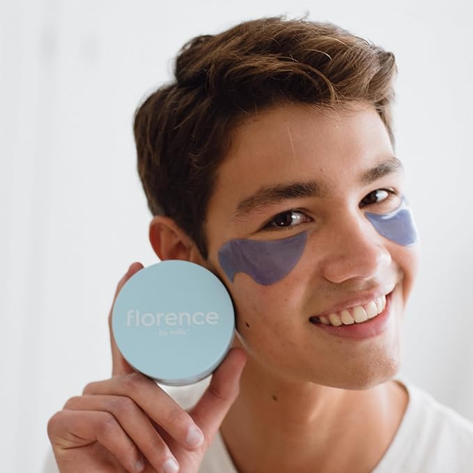 florence by mills Surfing Under the Eyes Hydrating Under Eye Treatment Gel Pads, 30 Count/ 15 Pairs, 15 Pairs-VivaGrace Women