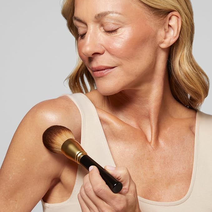LAURA GELLER NEW YORK Classic Bronzer Brush | Fluffy Powder Brush, Contour & Define, Vegan Bristles-VivaGrace Women
