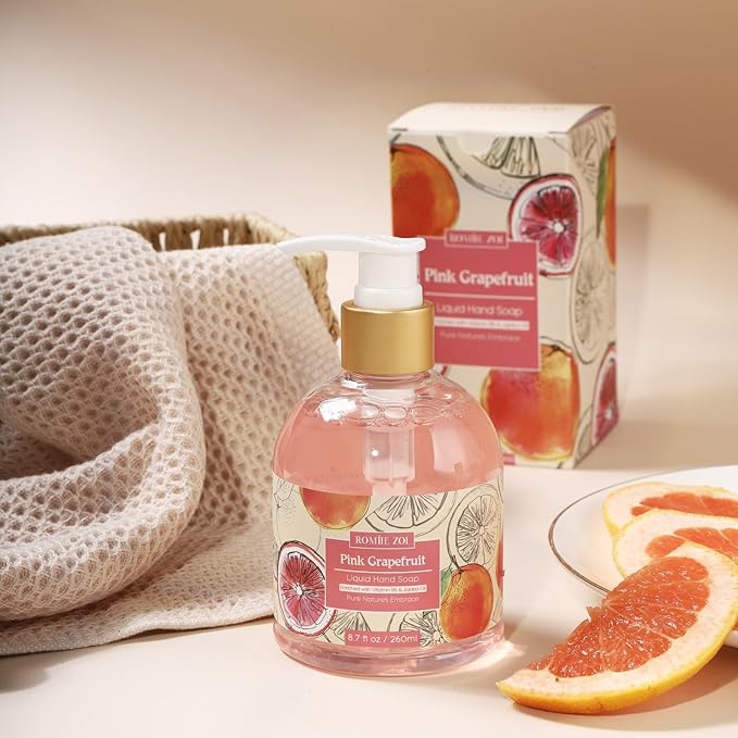 Liquid Hand Soap with Gift Box - Grapefruit - 260ml/ 8.7 fl.oz