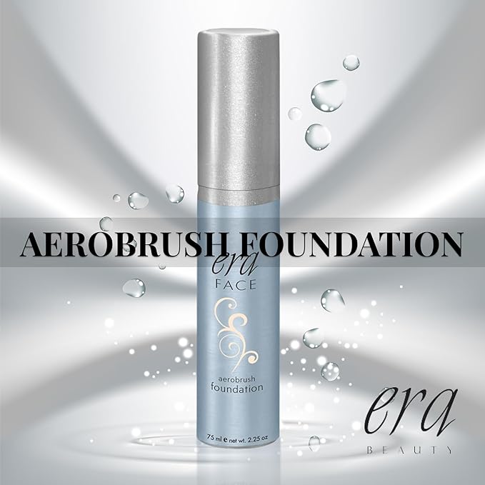 ERA Beauty ERA Face spray makeup (R2 Ivory, 2.25 oz) - airbrush foundation, everyday, buildable, professional spray on cosmetics-VivaGrace Women