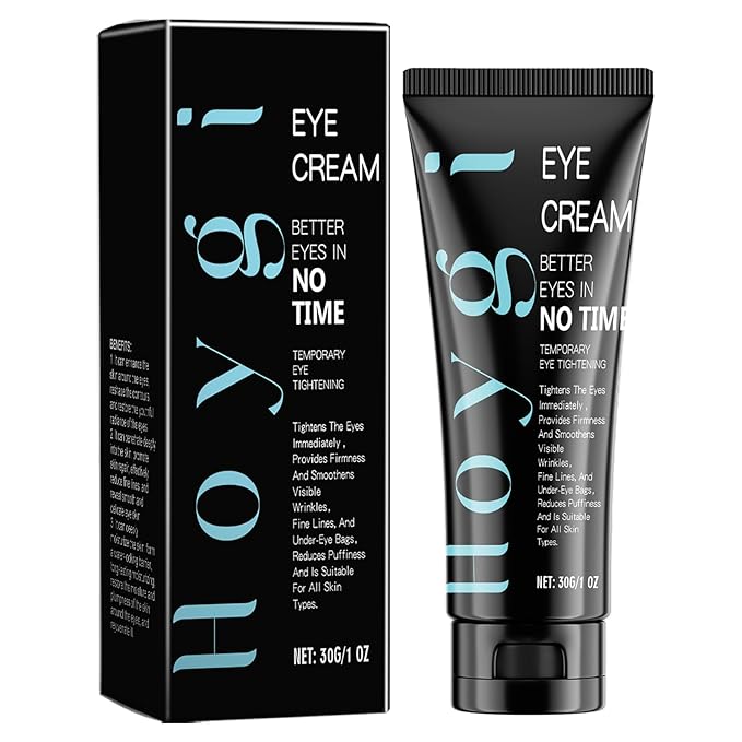 Instant Firm Eye Tightening Cream with Caffeine & Collagen & Vitamin E, Instant Firming Eye Cream, Eye Tightener Cream Travel Size 1 Fl Oz-VivaGrace Women