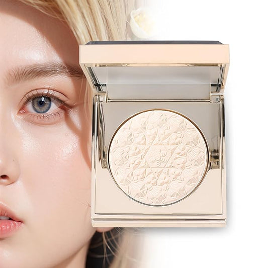 Face Highlighters Exquisite 3D Texture Luminizers Palette, Shiny Contour Makeup Illuminator for Body Cheek Eyebrow Nose Chin Lip Glossy Shimmer Contouring Palette-VivaGrace Women