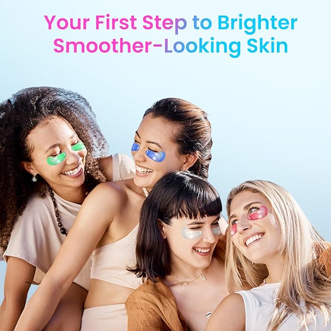 Eye Masks (36 Pairs) - Under Eye Patches for Relieves Dark Circles, Fine Lines and Puffiness, Revitalizing Eye Gel Pads - Ideal for Daily Skin Care & Gift Choice-VivaGrace Women