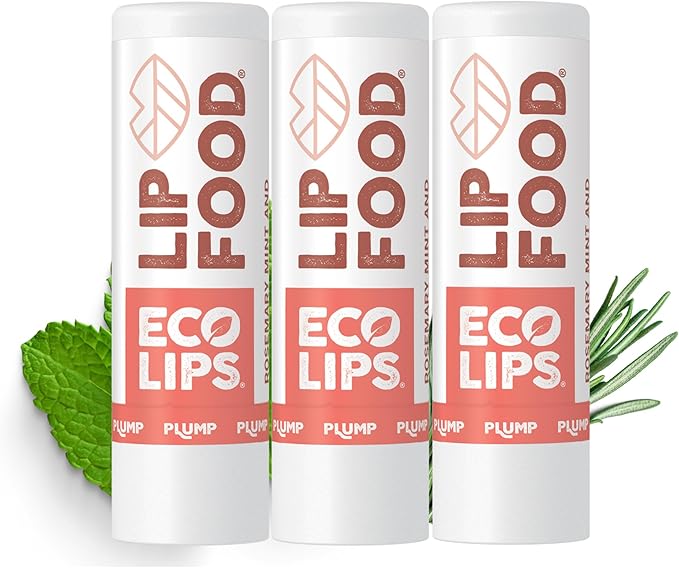Eco Lips Lip Food - Organic Lip Balm (Plump)-VivaGrace Women