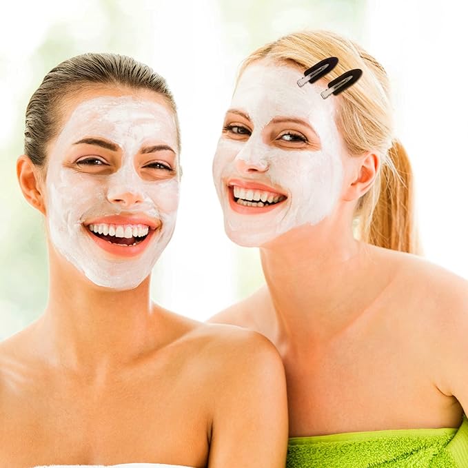 8Pcs No Bend Hair Clips - Creaseless Hair Clips Styling Duck Bill Clip No Dent Alligator HairBarrettes, Small Gifts for Women Girl Salon Hairstyle Hairdressing Bangs Waves Makeup, Black-VivaGrace Women