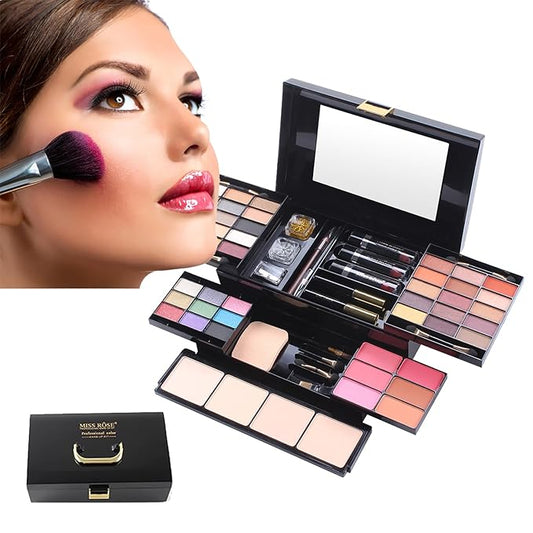 Professional All In One Makeup set, Cosmetic, Makeup kits for teenagers 14-16, Makeup kit for women full kit, Include Eyeshadow Palette Lipstick Eyebrow Pencil Brush(39 Color)-VivaGrace Women