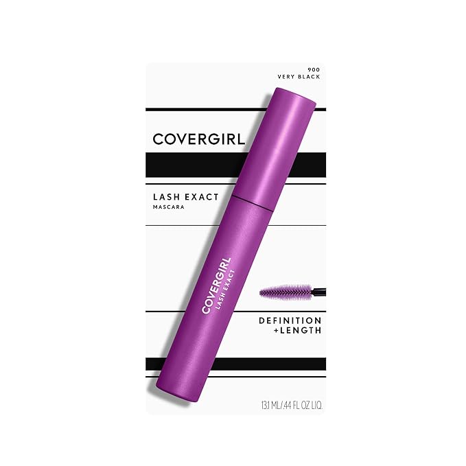 COVERGIRL Lashexact Mascara Very Black (Pack of 2)
