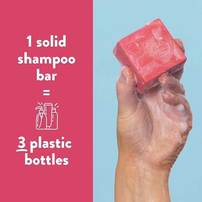 Ethique Rice Shampoo Bar for Dry and Damaged Hair - Sorbet |Paraben Free, Sulfate Free, Vegan, Cruely Free, 3.88 oz-VivaGrace Women