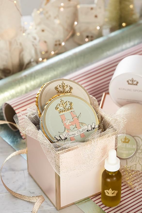 Bump Butter: 100% Natural Whipped Cocoa Butter Formula for Growing Baby Bumps - Soothing & Nourishing with Neroli & Frankincense - 3.4 Fl Oz/100 ML-VivaGrace Women