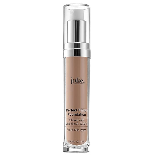 Jolie Perfect Finish Liquid Foundation Makeup SPF 15 Oil Free (DC1)-VivaGrace Women