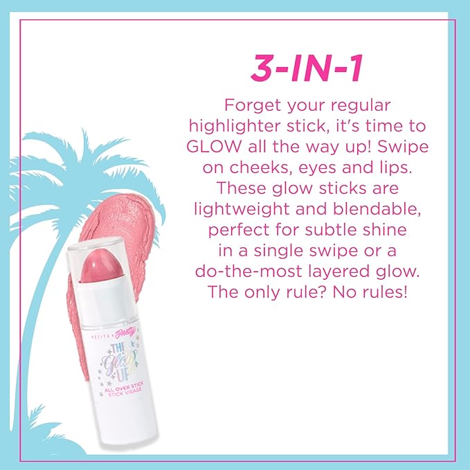 Petite 'n Pretty Makeup Set for Kids (Dream in Pink) - Makeup for Tweens & Teens - Featherlight Clear Mascara and Brow Gel, Multi Stick for Eyes & Cheeks, Lip Balm, Made in the USA-VivaGrace Women
