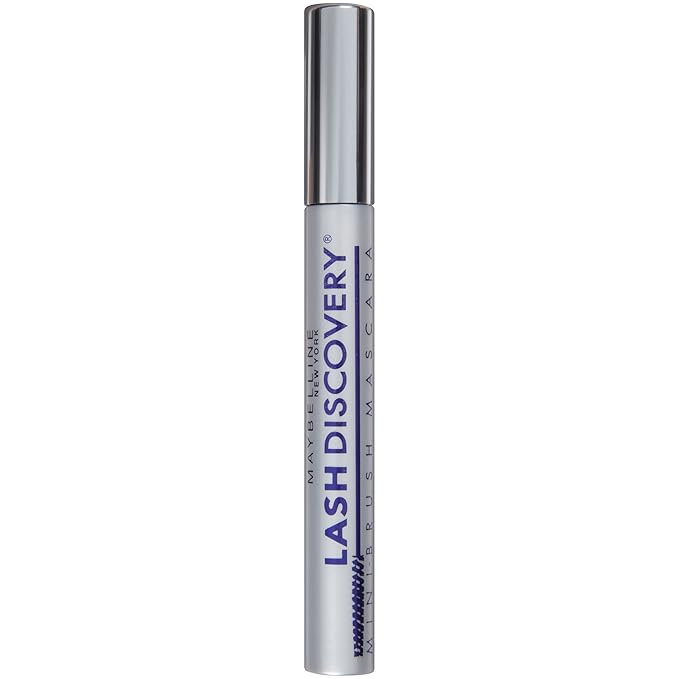 Maybelline New York Lash Discovery Mini-Brush Washable Mascara, Very Black, 0.16 fl. oz.