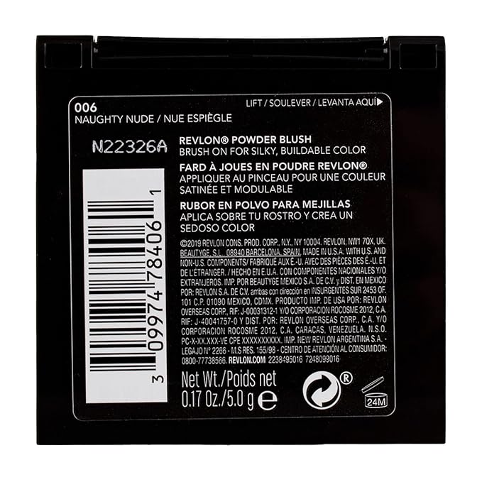 Revlon Naughty Nude Powder Smooth Blush - 2 per case.-VivaGrace Women