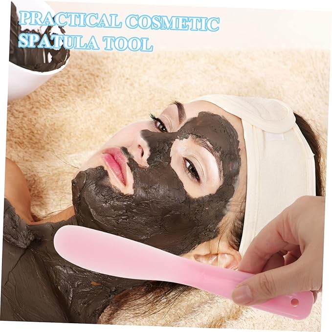 10pcs Tool Stick Makeup Spatula Cosmetic Plate Mixer Cosmetic Mixer Silicone Stirring Tools Beauty Spatula Makeup Plate Spatula Makeup Mixing Tool Makeup Mixer Tool-VivaGrace Women
