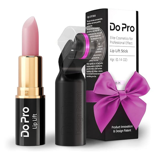 Gentle Lip Lift Stick Boost-In - Plumper Stick with Anti-Aging Stimulating Roller, Plumping Lip Stick with Hyaluronic Acid, Collagen, Vitamin C & E - Volumizing & Hydrating Lip Plumping Serum - 5ml-VivaGrace Women
