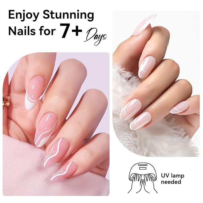 Makartt Peel Off Gel Base Coat: 15ML UV Peelable Base for Gel Nail Polish, Press-On, Nail Tips – Easy Removal, No Soak-Off, UV LED Lamp Required, for Beginners Thin Nails-VivaGrace Women