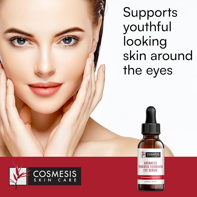 Advanced Probiotic-Fermented Serum - Revitilize Your Eyes, Combat Oxidation, & Support Youthful Skin - Cosmesis, 0.50 oz.-VivaGrace Women