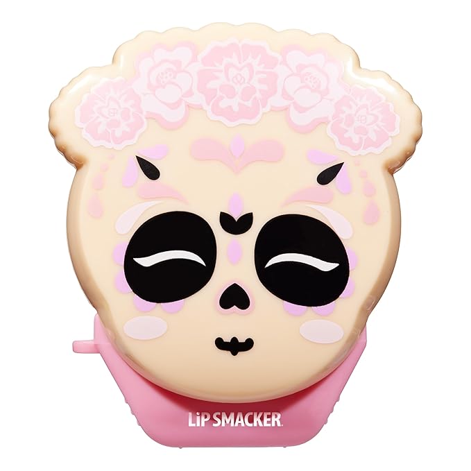 Lip Smacker Day of the Dead Lip Balm- Supernatural Strawberry (Pink)-VivaGrace Women