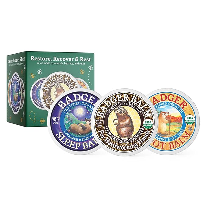 Badger - Restore, Recover & Rest Kit-VivaGrace Women