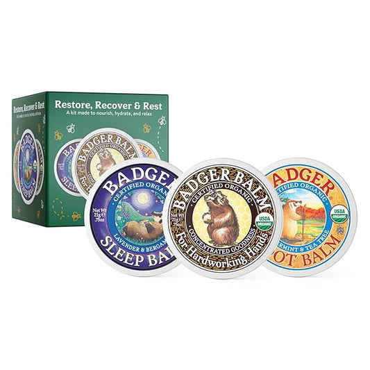 Badger - Restore, Recover & Rest Kit-VivaGrace Women