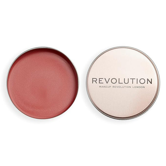 Revolution, Balm Glow, Multi-Use Balm for Cheeks, Eyes & Lips, Buildable Formula, Dewy Finish, Peach Bliss, 1.12 Oz.-VivaGrace Women