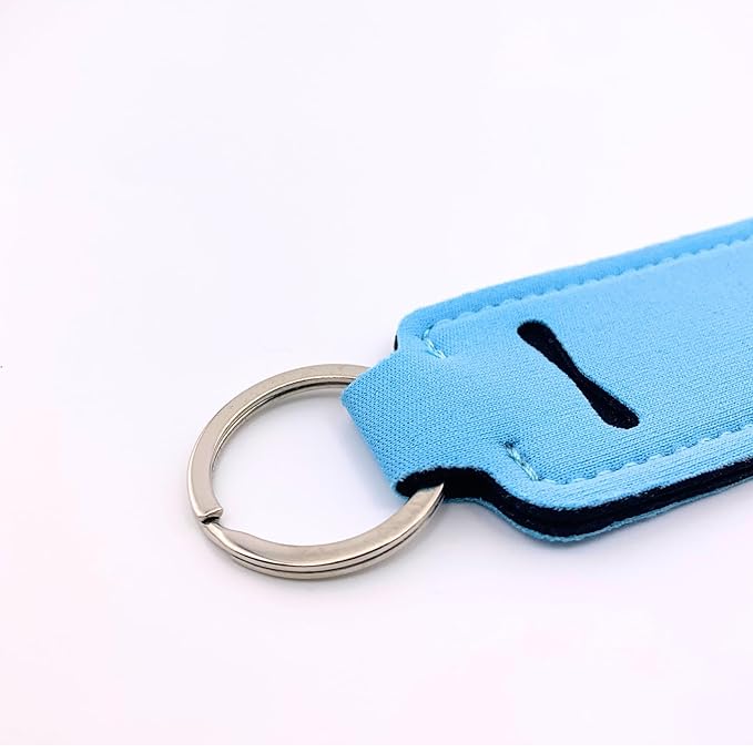 Sweet Watermelon Chapstick 6-Pack. Includes Bonus Lip Balm Holder Keychain (Blue). Limited Edition Flavor from the Chapstick I Love Summer Collection, Unique Gift Bundle from Tiny Seed-VivaGrace Women