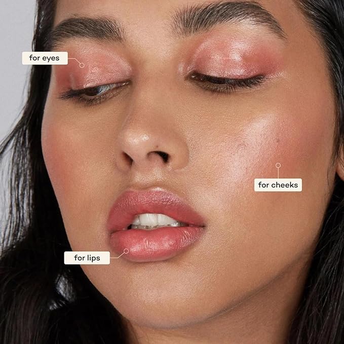 Axiology Multi Stick Crayons For Eyes, Lips, Cheeks Balmies Trio Gift Set - Creamy Buildable Lightweight Moisturizing Blush Face Sticks Contour & Highlighter All Day Wear Face Makeup (Golden Hour)-VivaGrace Women