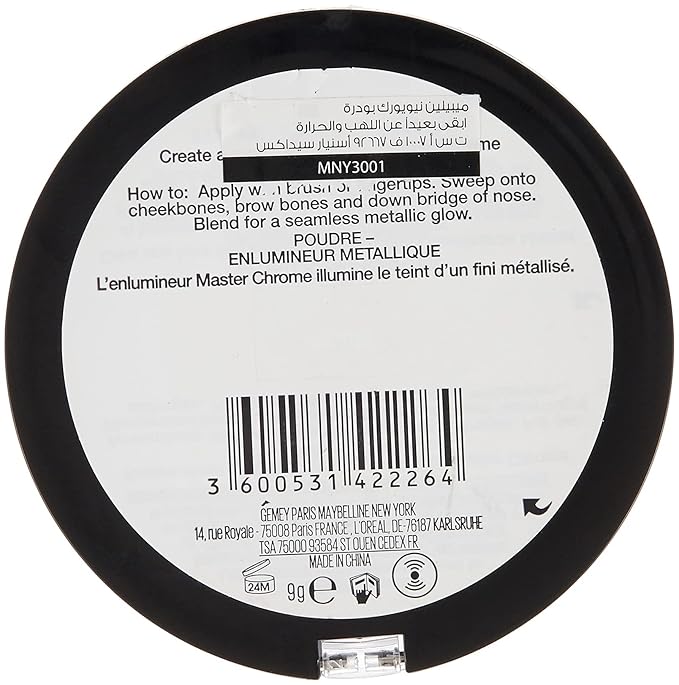 Maybelline Master Chrome Highlighting Powder 150 Molten Bronze 8g-VivaGrace Women