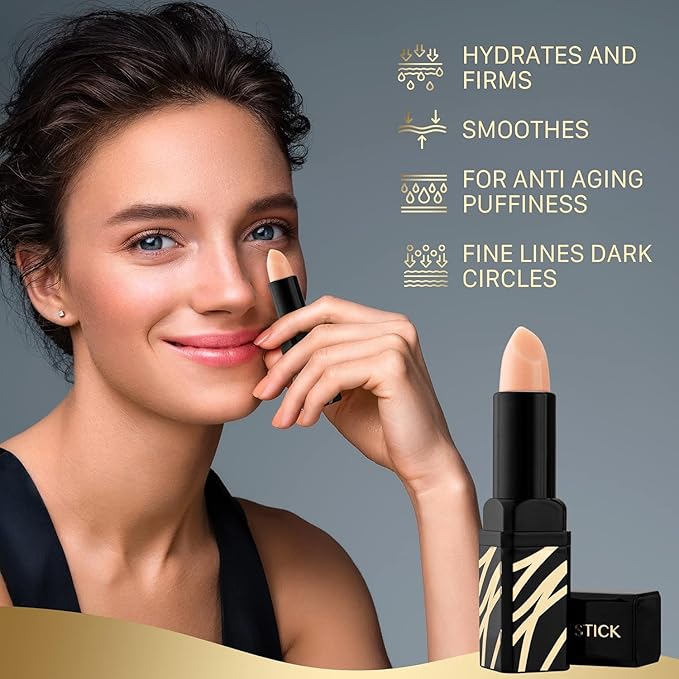 Caffeine Eye Cream for Dark Circles: Caffeine Eye Stick - Smooth Fine Lines and Hydrate Eye Area-VivaGrace Women