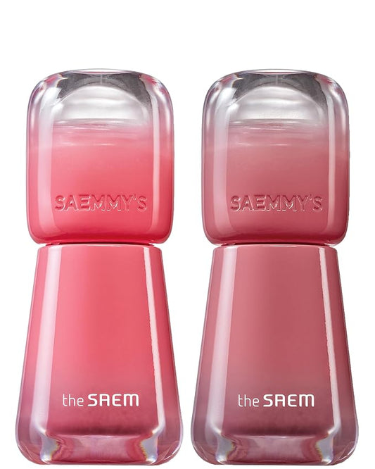 THESAEM Saemmy's Ade Shot Tint (03, 04) - Korean Lip Titnt, Water Gel Lip Stain with Plump Glowy Moisturizing Finish, Buildable Radiant Gloss, Long-Lasting Comfort, 0.1 fl.oz.-VivaGrace Women