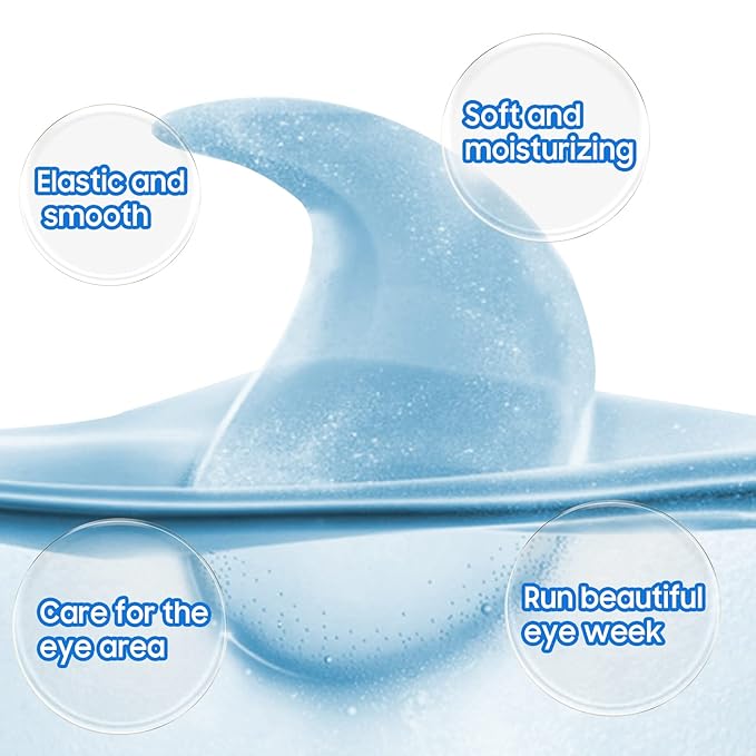 Under Eye Patches- 28 Pairs Blueberry Collagen Eye Mask Eye Patches for Reducing Puffy Eyes and Dark Circles, Anti Aging Gel Eye Pads Under Eye Mask, Blue-VivaGrace Women