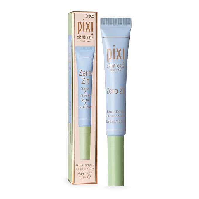 Pixi Beauty Zero Zit 10ml | Targeted Blemish Treatment | Minimize Future Breakouts with Natural Salicylic Acid | 0.33 Fl Oz