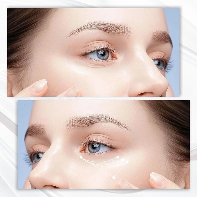 Instant Firm Eye Cream, Temporary Eye Tightener,Instant Firm Eye Tightening Cream for Firm Under Eye Firming, Reduce Fine Lines,2pcs-VivaGrace Women