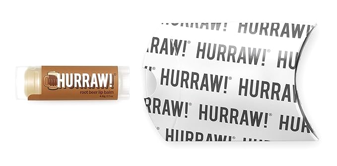 Hurraw! Root Beer Lip Balm: Organic, Certified Vegan, Cruelty and Gluten Free. Non-GMO, 100% Natural Ingredients. Bee, Shea, Soy and Palm Free. Made in USA-VivaGrace Women