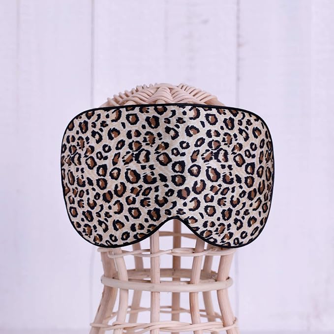 Feel 100% Pure Silk Eye Mask Sleep Eye Mask Eye Cover Eyeshade Sleeping Eye Mask Floral Colors (#41)-VivaGrace Women